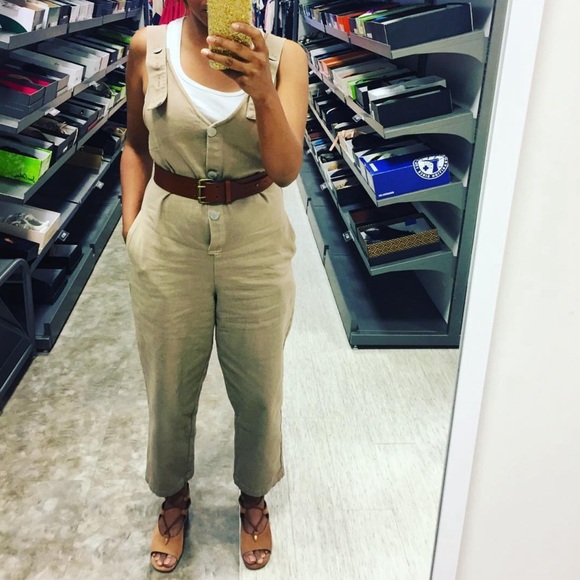 VALE DENIM JUMPSUIT WITH ADJUSTABLE STRAP - Picture 2 of 2